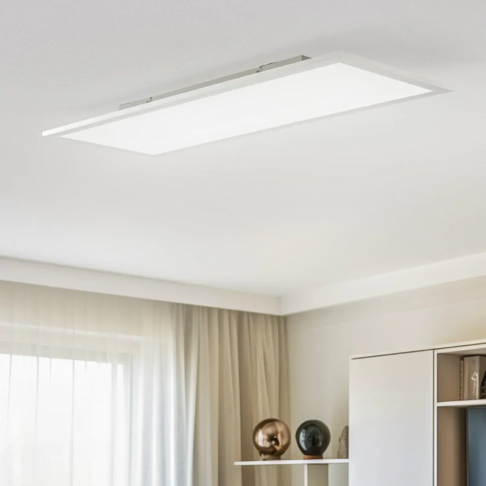 Lindby LED-panel Livel, CCT, 80 cm x 30 cm, fjernbetjening