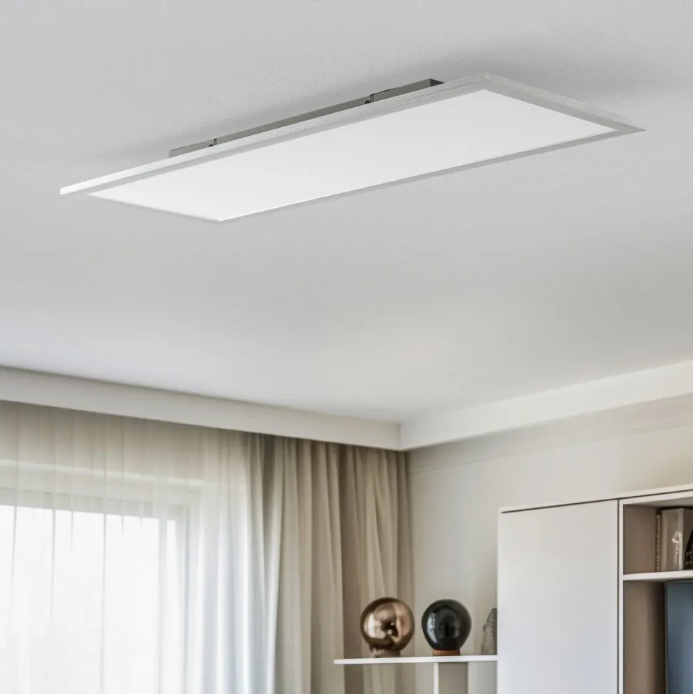 Lindby LED-panel Livel, CCT, 80 cm x 30 cm, fjernbetjening