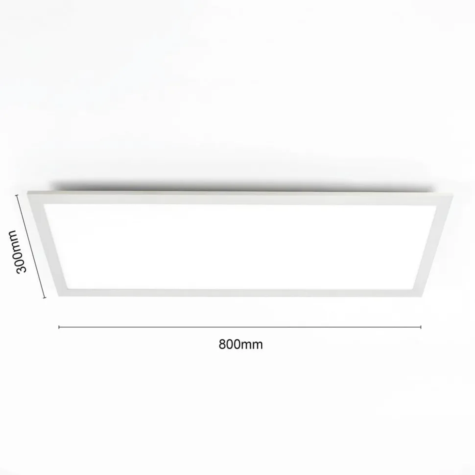 Lindby LED-panel Livel, CCT, 80 cm x 30 cm, fjernbetjening
