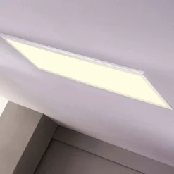 Lindby LED-panel Livel, CCT, 120 cm x 30 cm, fjernbetjening