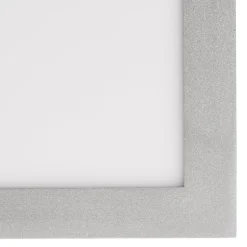 Lindby LED-panel Livel, 4000K, 62 cm x 62 cm, sølv, metal