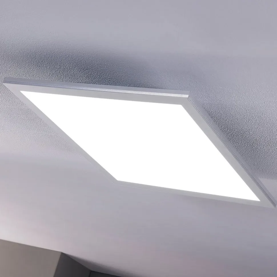 Lindby LED-panel Livel, sæt med 2, CCT, 40 cm x 40 cm, Fjernbetjening