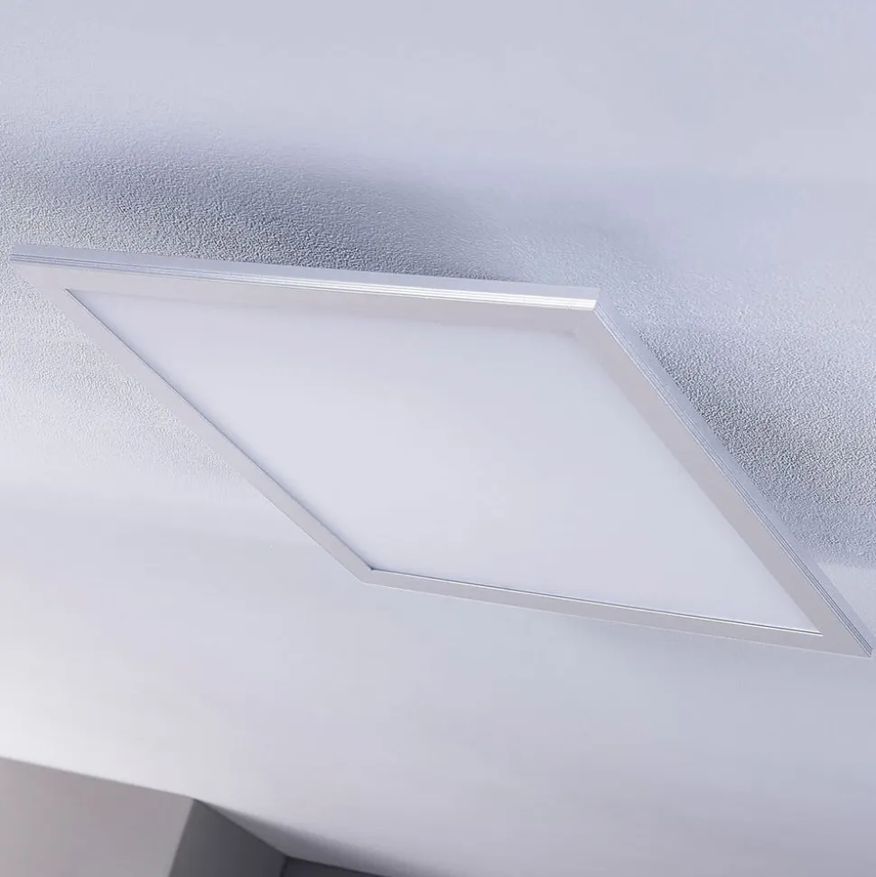 Lindby LED-panel Livel, sæt med 2, CCT, 40 cm x 40 cm, Fjernbetjening