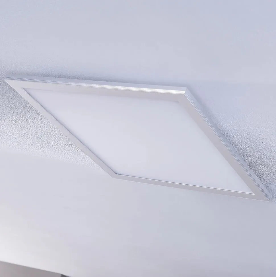 Lindby LED-panel Livel, sæt med 2, CCT, 40 cm x 40 cm, Fjernbetjening