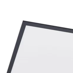 Lindby LED-panel Nelios, 120 x 60 cm, CCT, sort, metal