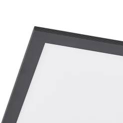 Lindby LED-panel Nelios, 40 x 40 cm, CCT, sort, metal