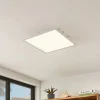 Lindby LED-panel Quais, 40 x 40 cm, hvid, aluminium, 4.000K