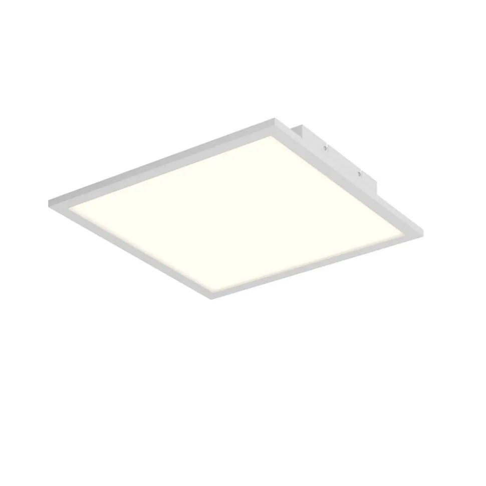 Lindby LED-panel Quais, 40 x 40 cm, hvid, aluminium, 4.000K