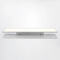 Lindby LED-panel Quais, 80 x 30 cm, hvid, metal, 4.000K