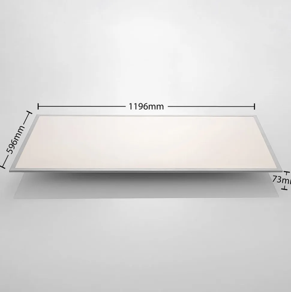 Lindby LED-panel Stenley, CCT, 120 cm x 60 cm, dæmpbar