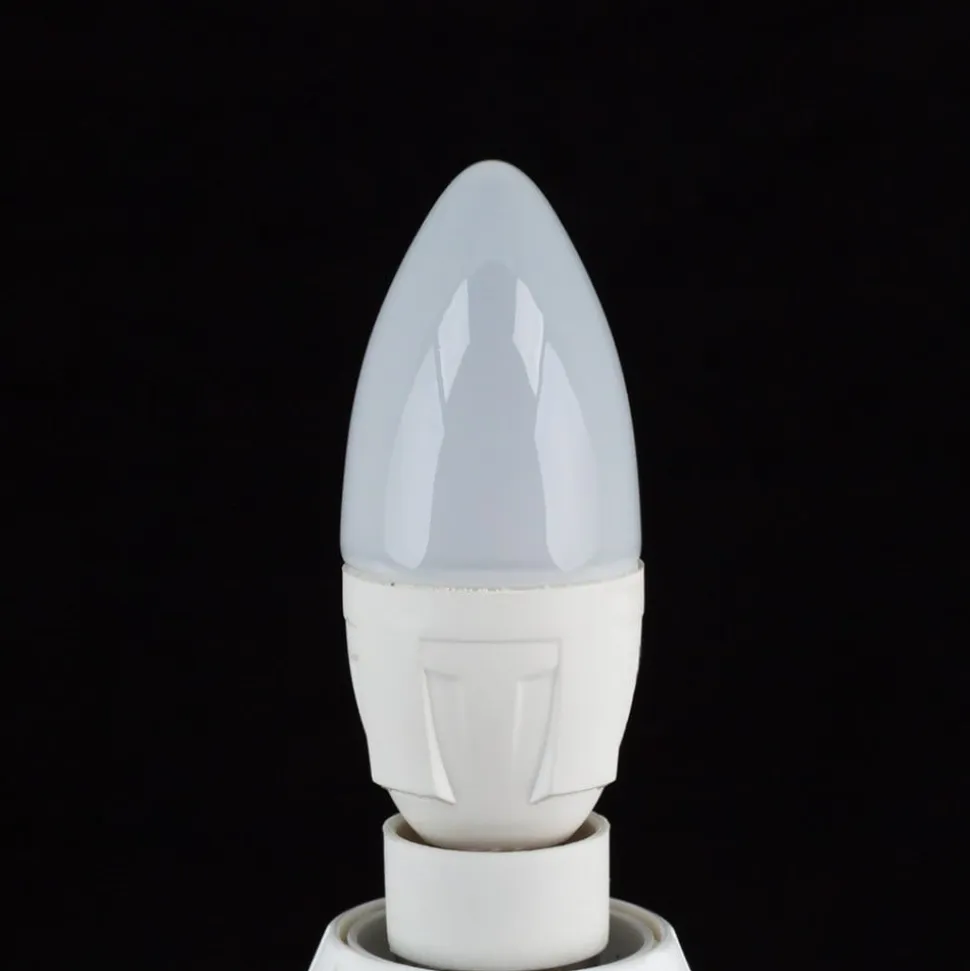 Lindby LED-pære, E14, 4,9 W, mat, 3.000 K