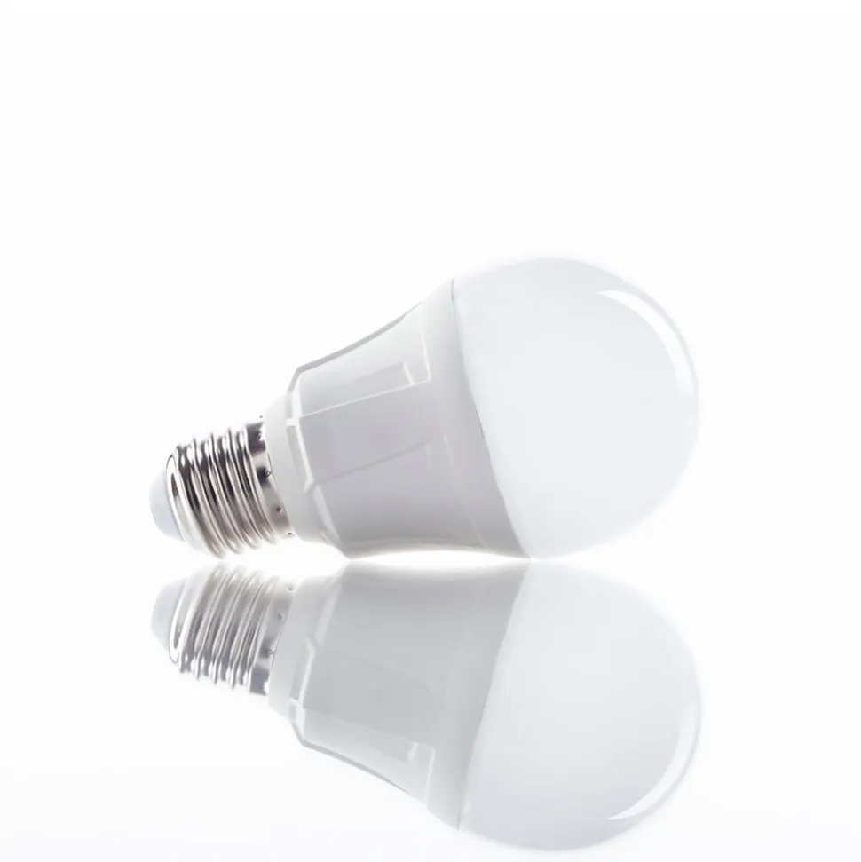 Lindby LED-pære, E27, 11 W, opal, 3.000 K, sæt med 10 stk