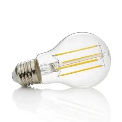 Lindby LED-pære, glødetråd, E27, 7W, klar, 2.700K