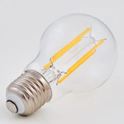 Lindby LED-pære, glødetråd, E27, 7W, klar, 2.700K