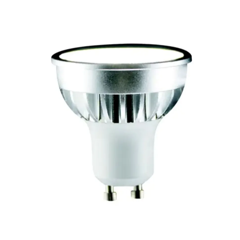 Lindby LED-pære, reflektorpære, GU10, 5 W, klar, 3.000 K