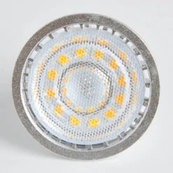 Lindby LED-pære, reflektorpære, GU10, 5 W, klar, 3.000 K