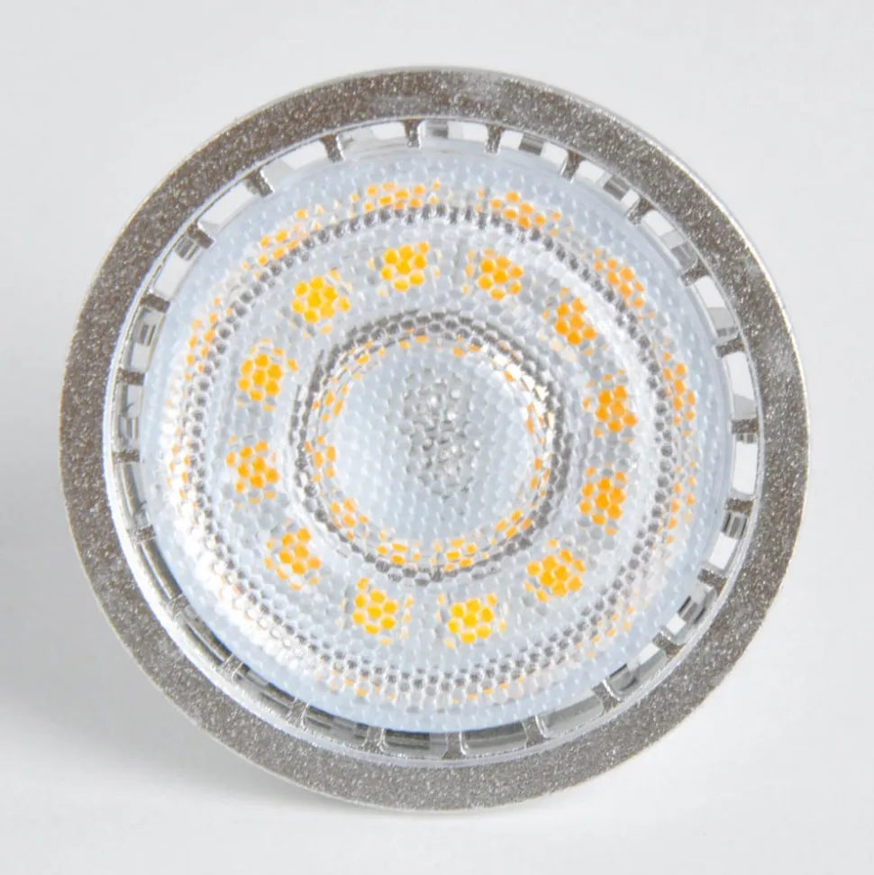Lindby LED-pære, reflektorpære, GU10, 5 W, klar, 3.000 K
