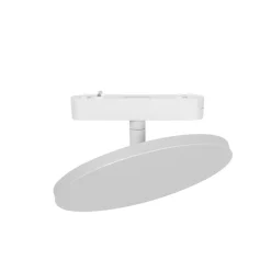Lindby LED-skinnelampe Lumaro, hvid, aluminium, 48V, dæmpbar