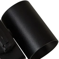 Lindby LED-skinnespot Linaro/Brinja, sort, 1-faset
