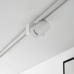 Lindby LED-skinnespot Linaro/Brinja, hvid, 1-faset