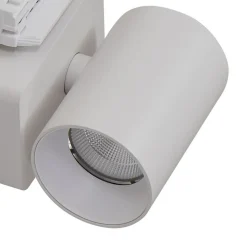 Lindby LED-skinnespot Linaro/Brinja, hvid, 1-faset