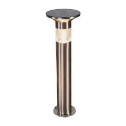 Lindby LED-sokkellampe Jalisa, 54 cm, solcelle, sensor