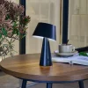 Lindby LED-solcellelampe Lirinor sort plast 13 cm