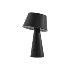 Lindby LED-solcellelampe Lirinor sort plast 13 cm