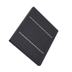 Lindby LED-solcellelampe Virane, sort, aluminium