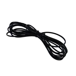 Lindby LED-solcellelampe Virane, sort, aluminium