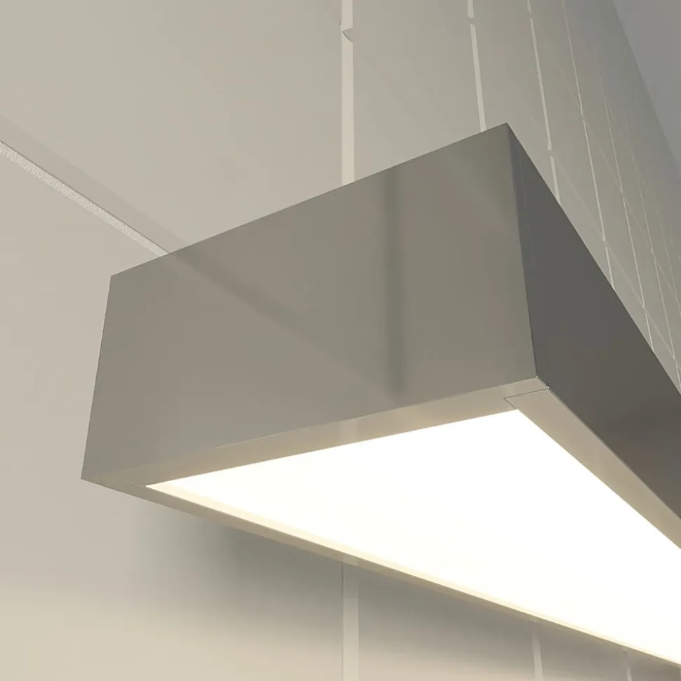 Lindby LED-spejllampe til badeværelset Alenia, 120 cm, krom