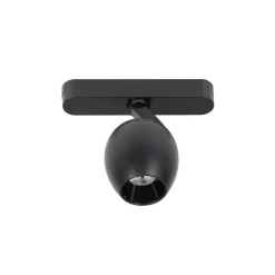 Lindby LED-spot 48 V Lumaro, sort, Ø 6,2 cm, dæmpbar