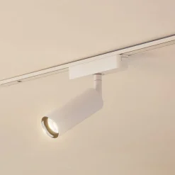 Lindby LED-spot 48 V Lumaro, hvid, Ø 4 cm, aluminium, dæmpbar
