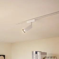 Lindby LED-spot 48 V Lumaro, hvid, Ø 4 cm, aluminium, dæmpbar