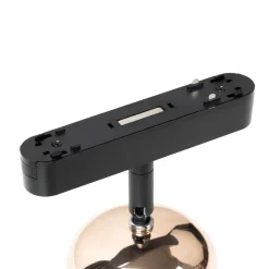Lindby LED-spot 48 V Lumaro, rosaguld, Ø 8,2 cm, aluminium, dæmpbar