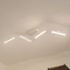 Lindby LED-spotlight Eldrin, hvid, 4 lyskilder, lysliste
