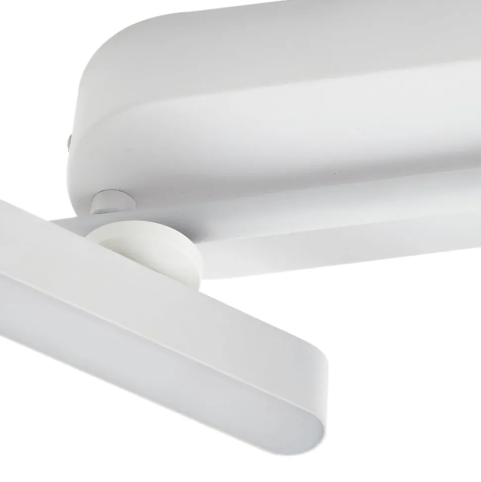 Lindby LED-spotlight Eldrin, hvid, 6 lyskilder, lysliste
