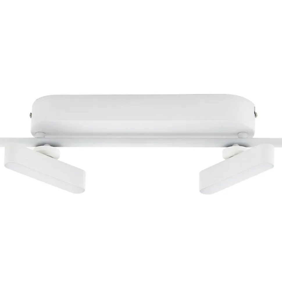 Lindby LED-spotlight Eldrin, hvid, 6 lyskilder, lysliste