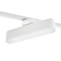 Lindby LED-spotlight Eldrin, hvid, 6 lyskilder, lysliste