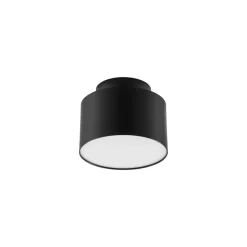 Lindby LED-spotlight Nivoria, 11 x 9 cm, sort, metal