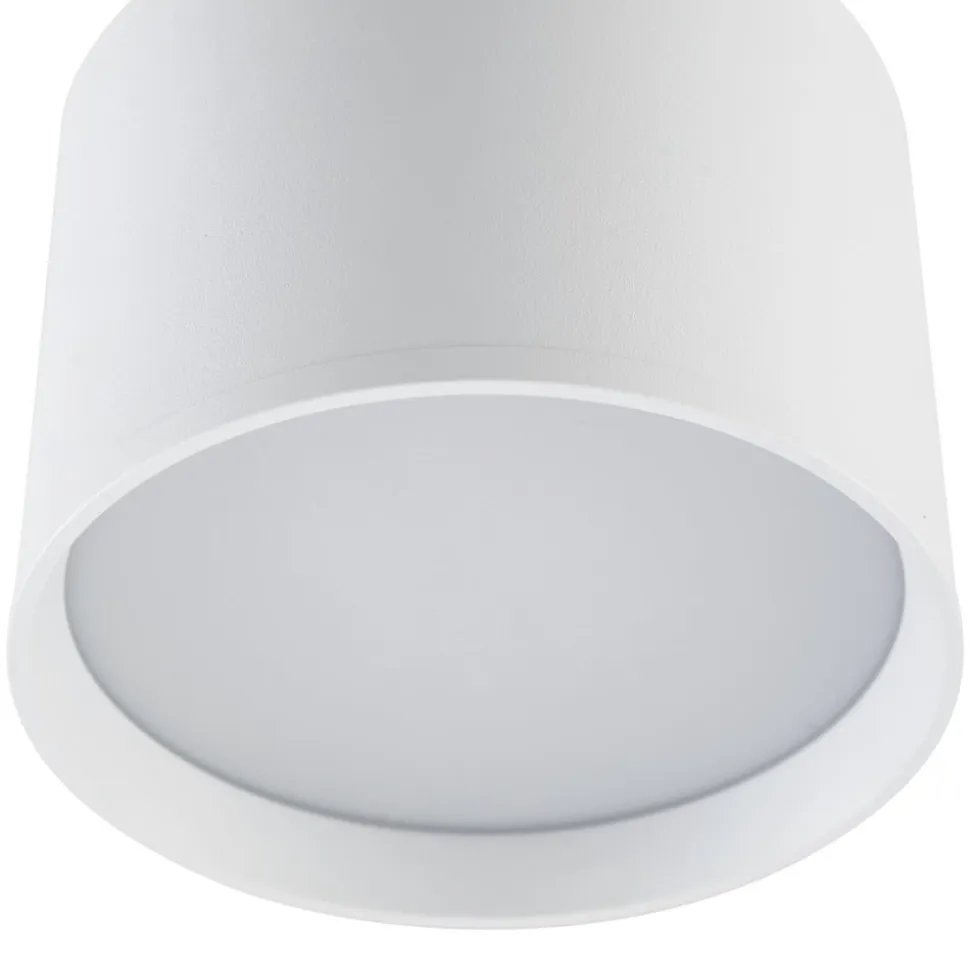 Lindby LED-spotlight Nivoria, Ø 12 cm, 15 W, hvid, metal