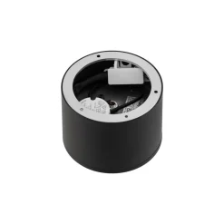 Lindby LED-spotlight Nivoria, Ø 12 cm, 15 W, sort, metal