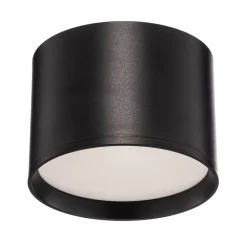 Lindby LED-spotlight Nivoria, Ø 12 cm, 15 W, sort, metal