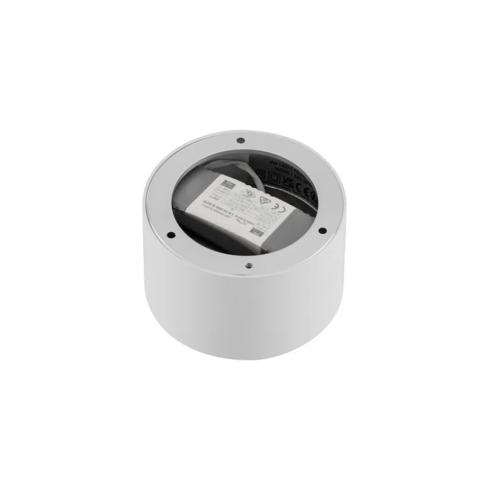 Lindby LED-spotlight Nivoria, Ø 11 cm, 9 W, hvid, metal