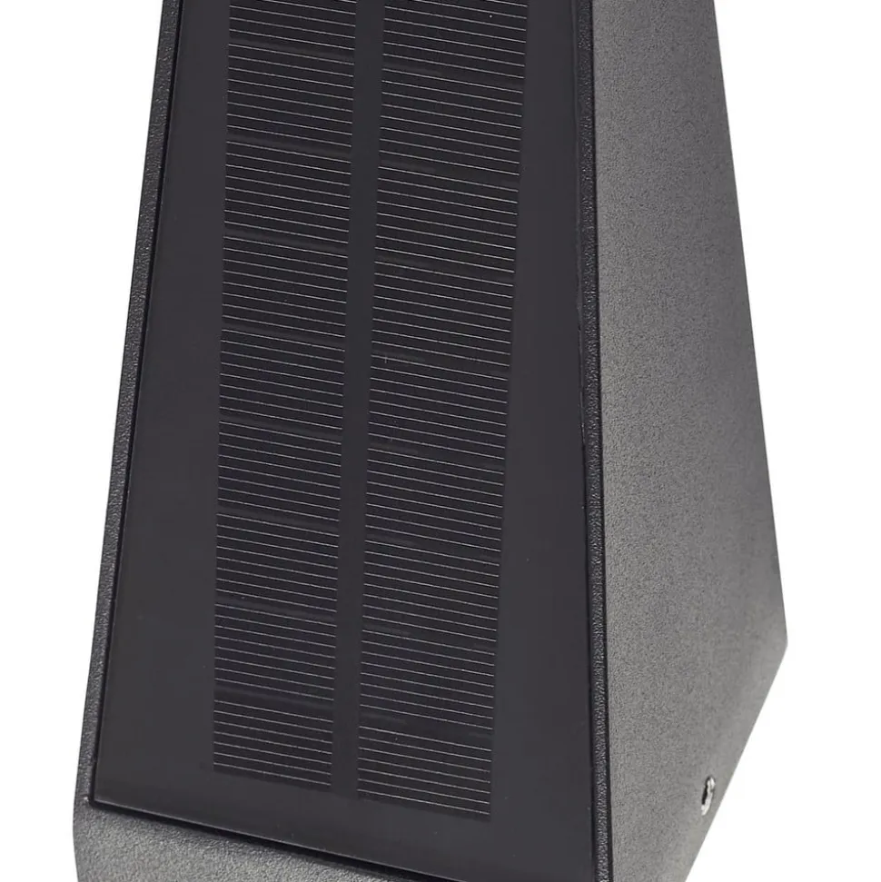 Lindby LED-spotlight Raide, sensor, sort, aluminium