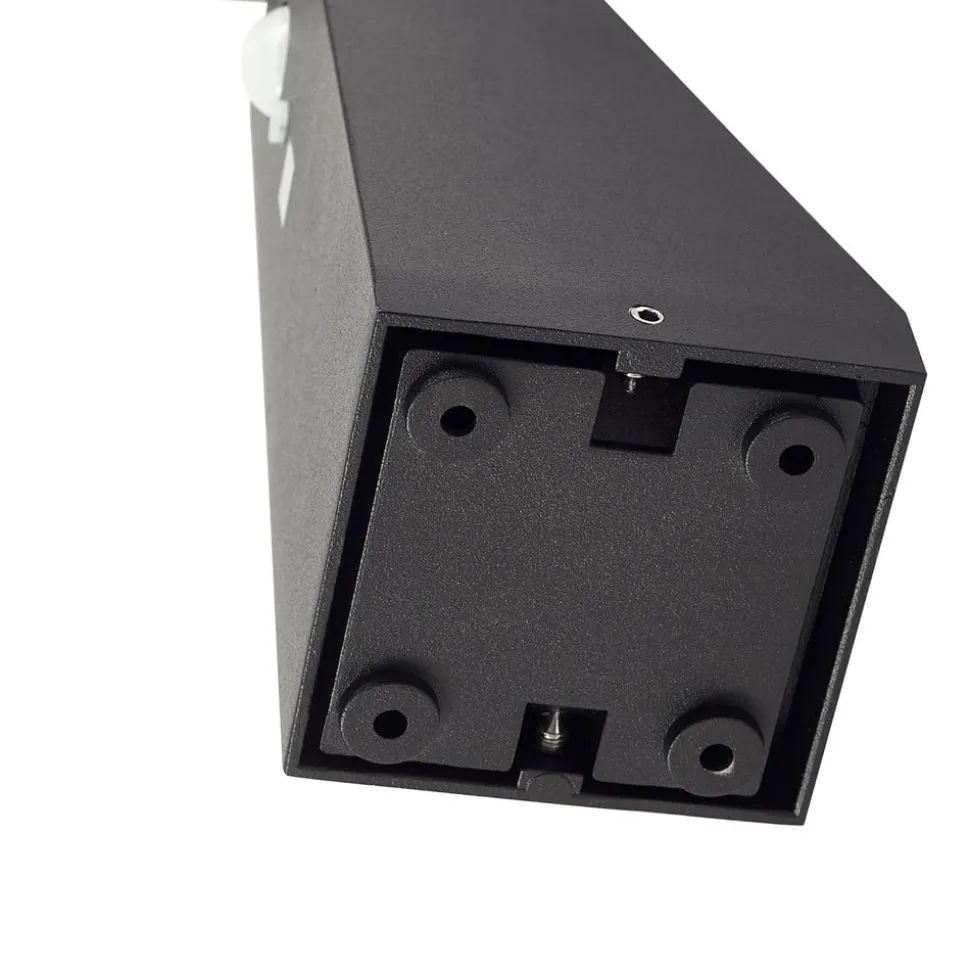 Lindby LED-spotlight Raide, sensor, sort, aluminium