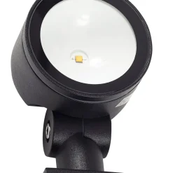 Lindby LED-spotlight Raide, sensor, sort, aluminium