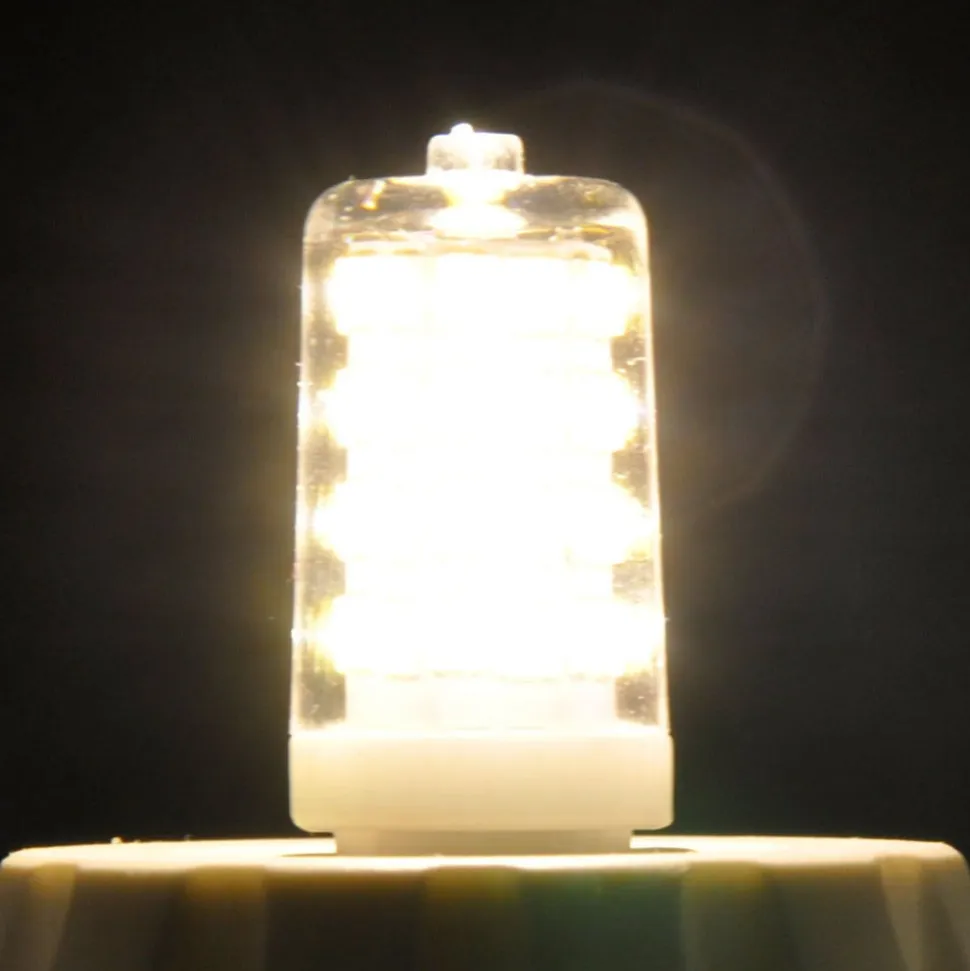 Lindby LED-stiftsokkelpære, G9, 3 W, klar, 3.000 K, 330 lm