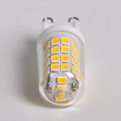 Lindby LED-stiftsokkelpære, G9, 3 W, klar, 3.000 K, 330 lm
