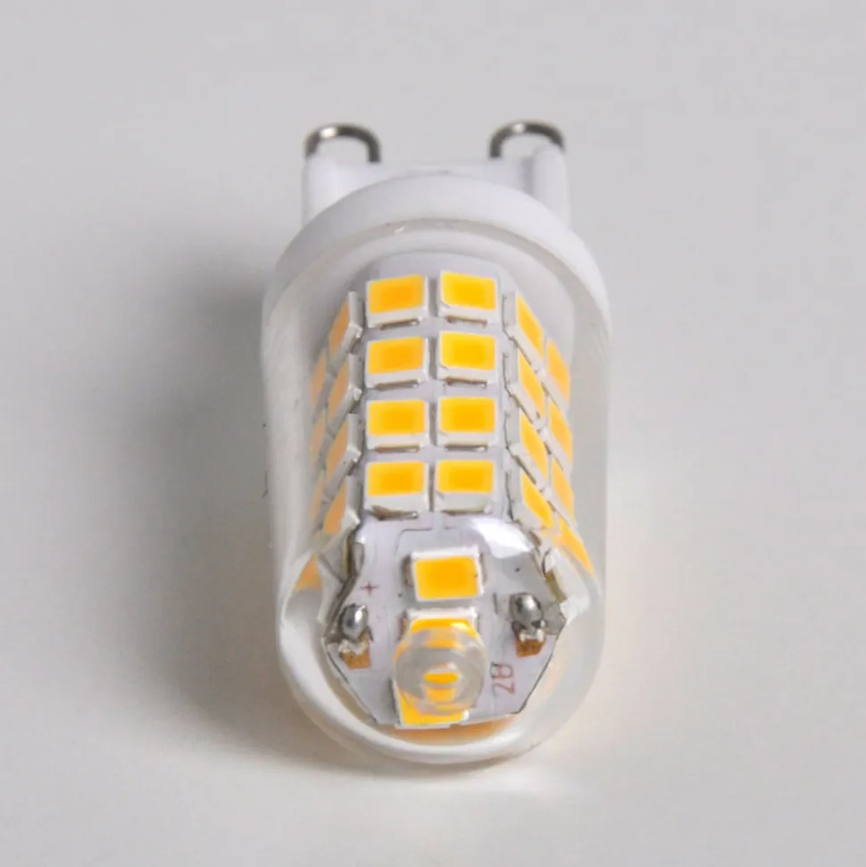 Lindby LED-stiftsokkelpære, G9, 3 W, klar, 3.000 K, 330 lm